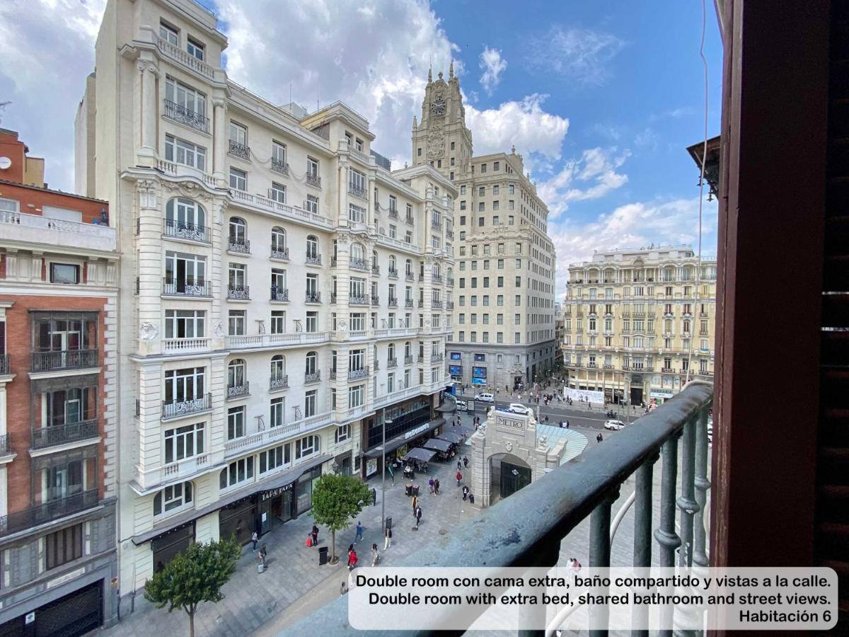 Gran Via Sol Rooms Madrid Exterior photo